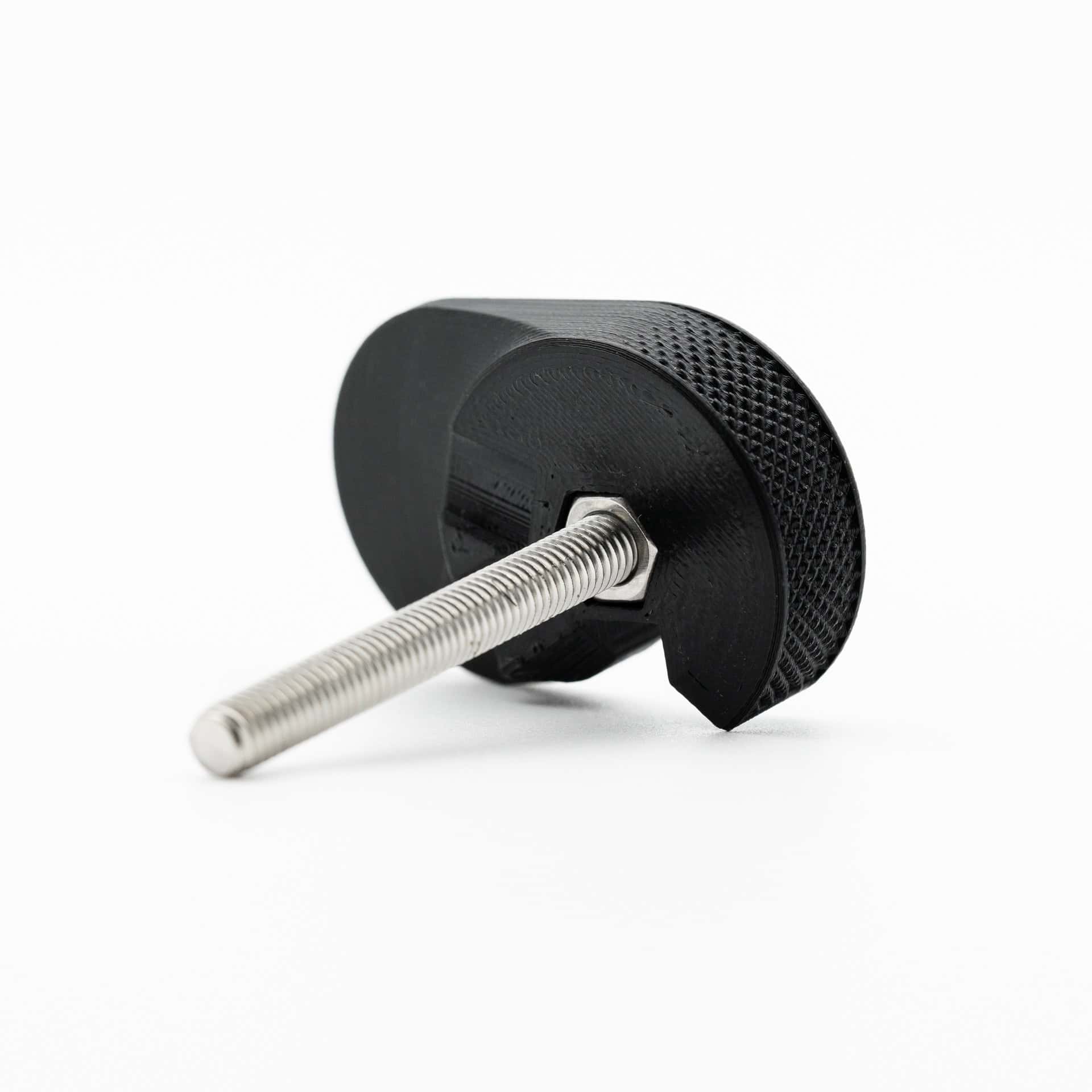 Large thumb rest for Anschutz 1827F Fortner biathlon rifles in full front view