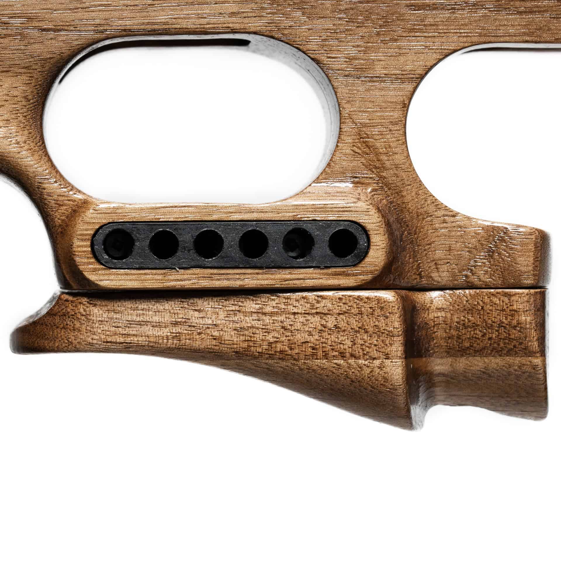 Standing grip in walnut for the Naylor 1 Biathlon Stock