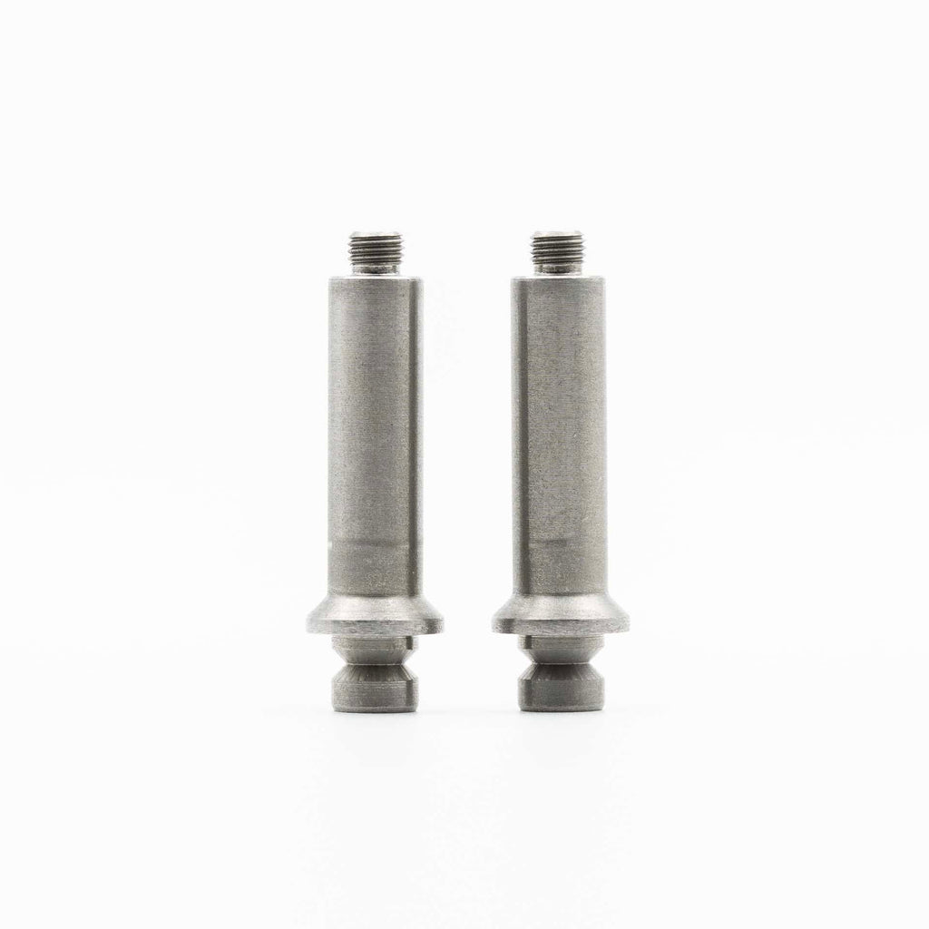 Anschutz 16mm front risers for Luxus front sights on 1827F biathlon rifles in side view