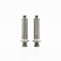 Anschutz 16mm front risers for Luxus front sights on 1827F biathlon rifles in side view