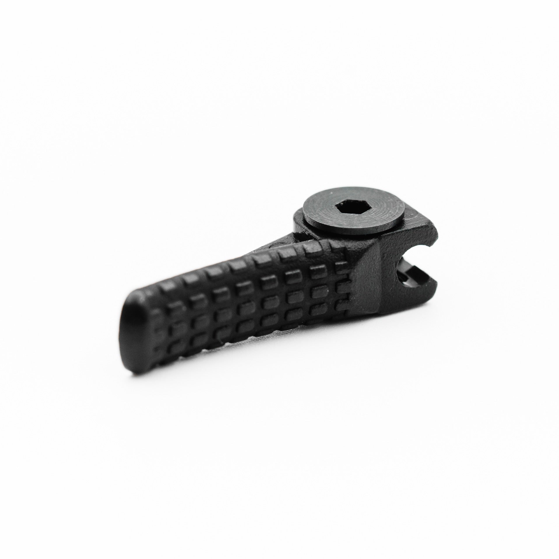 Close up on trigger blade for Anschutz 1827F Fortner biathlon rifles