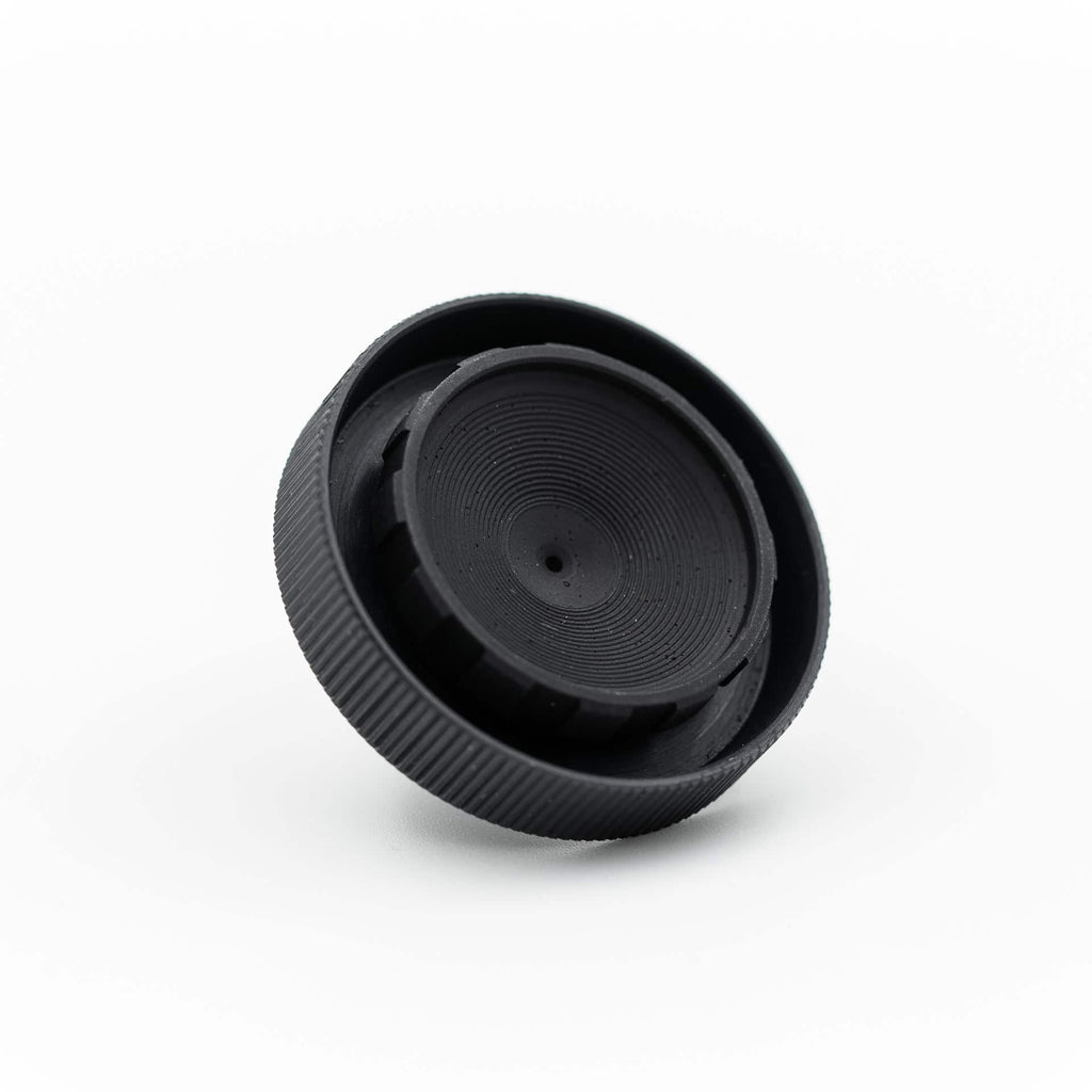 Anschutz rear aperture for 1827F Fortner biathlon rifle rear sights, with clamp ring attached in full view