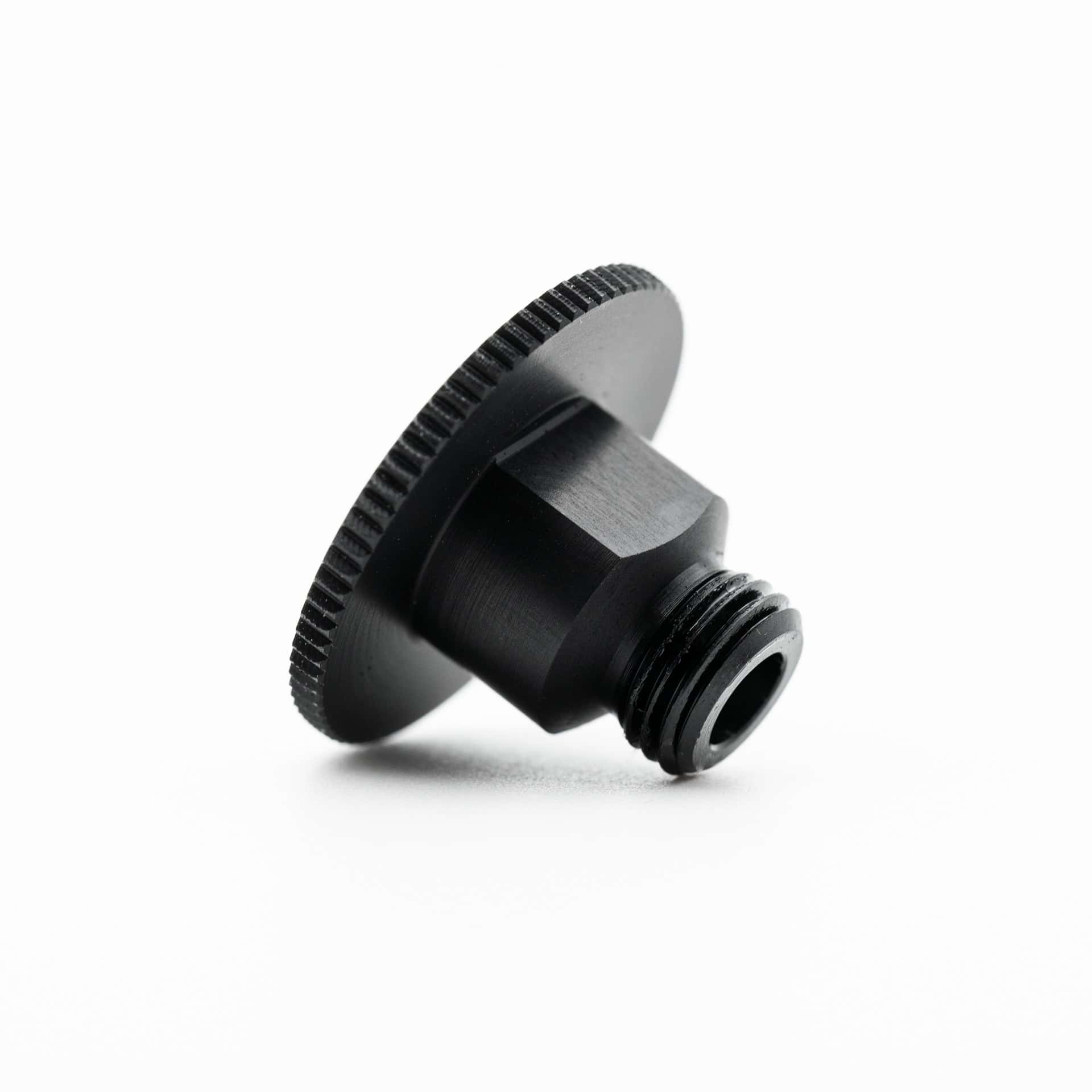Anschutz rear sight iris extensions for 1827F Fortner biathlon rifles in side view