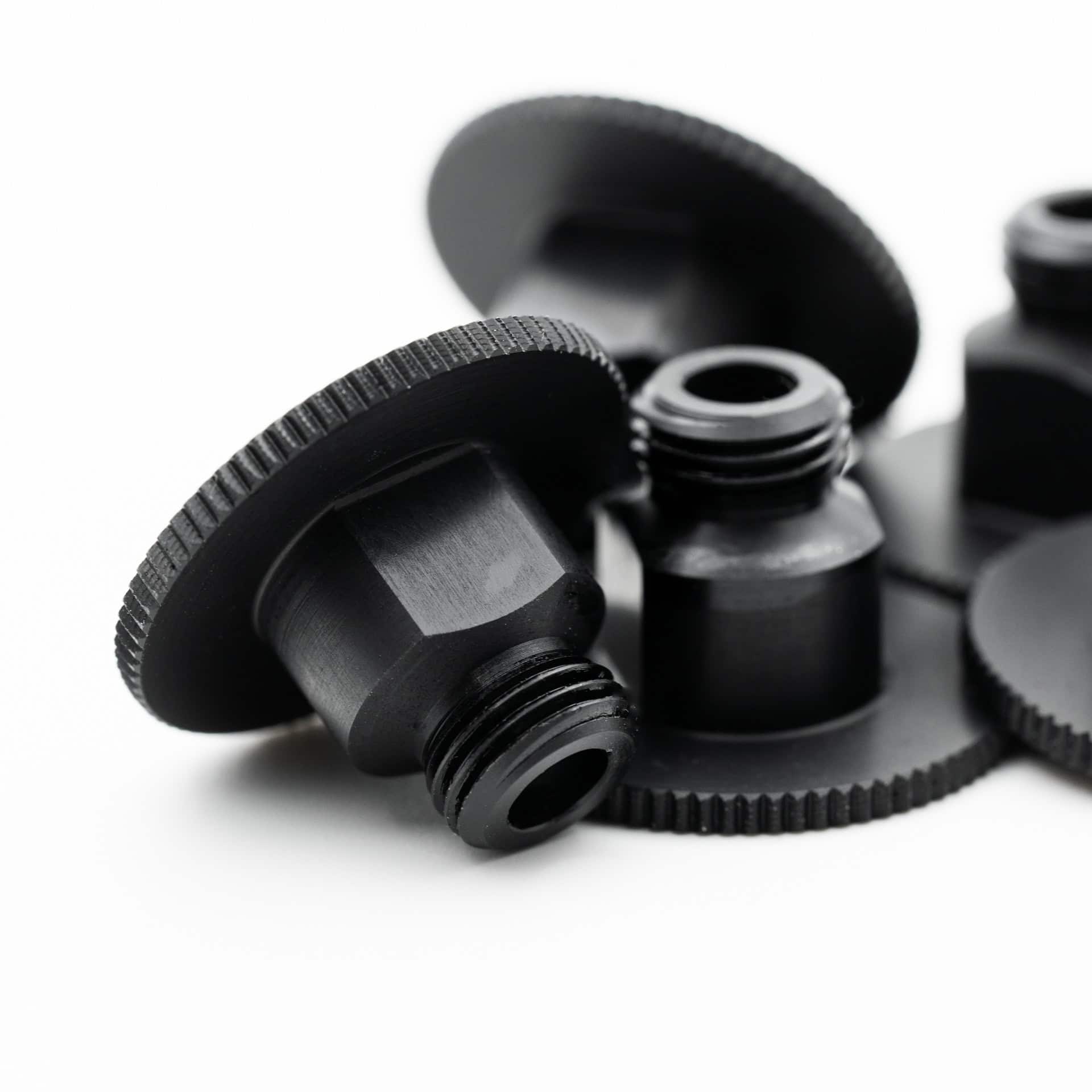 Anschutz rear sight iris extensions for 1827F Fortner biathlon rifles in multiple orientations 