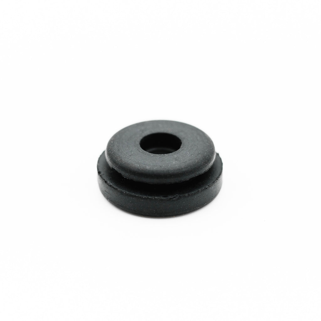 Top view of rubber plug for Anschutz 1827F Fortner biathlon rifle snow cover
