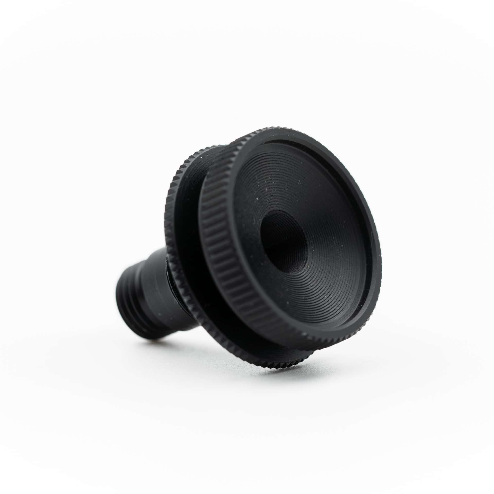 Long rear aperture with clamp ring for Anschutz 1827F Fortner biathlon rifles in full frame view