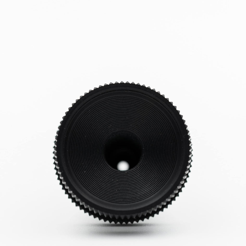 Long rear aperture with clamp ring for Anschutz 1827F Fortner biathlon rifles in detailed close up view