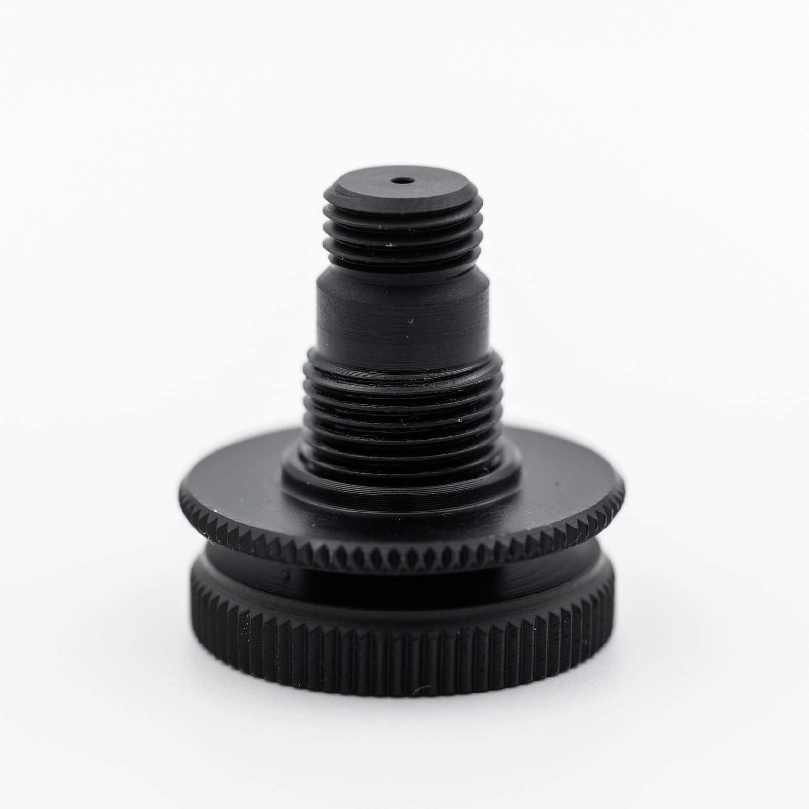 Long rear aperture with clamp ring for Anschutz 1827F Fortner biathlon rifles in top view