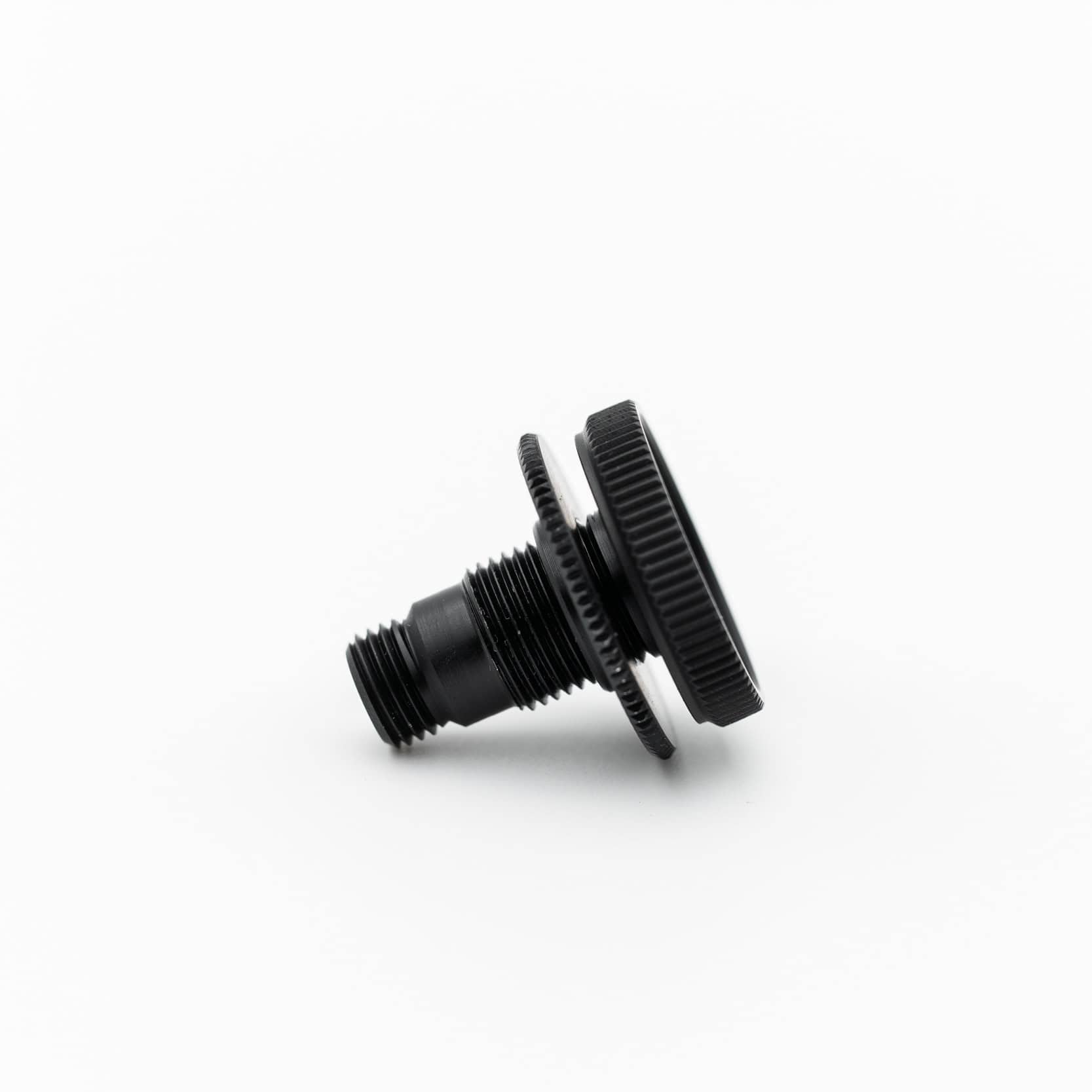 Long rear aperture with clamp ring for Anschutz 1827F Fortner biathlon rifles in side view
