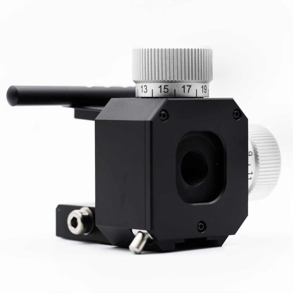 Gehmann 590-B Biathlon Rear Sight for Anschutz 1827F Fortner rifles, rear view