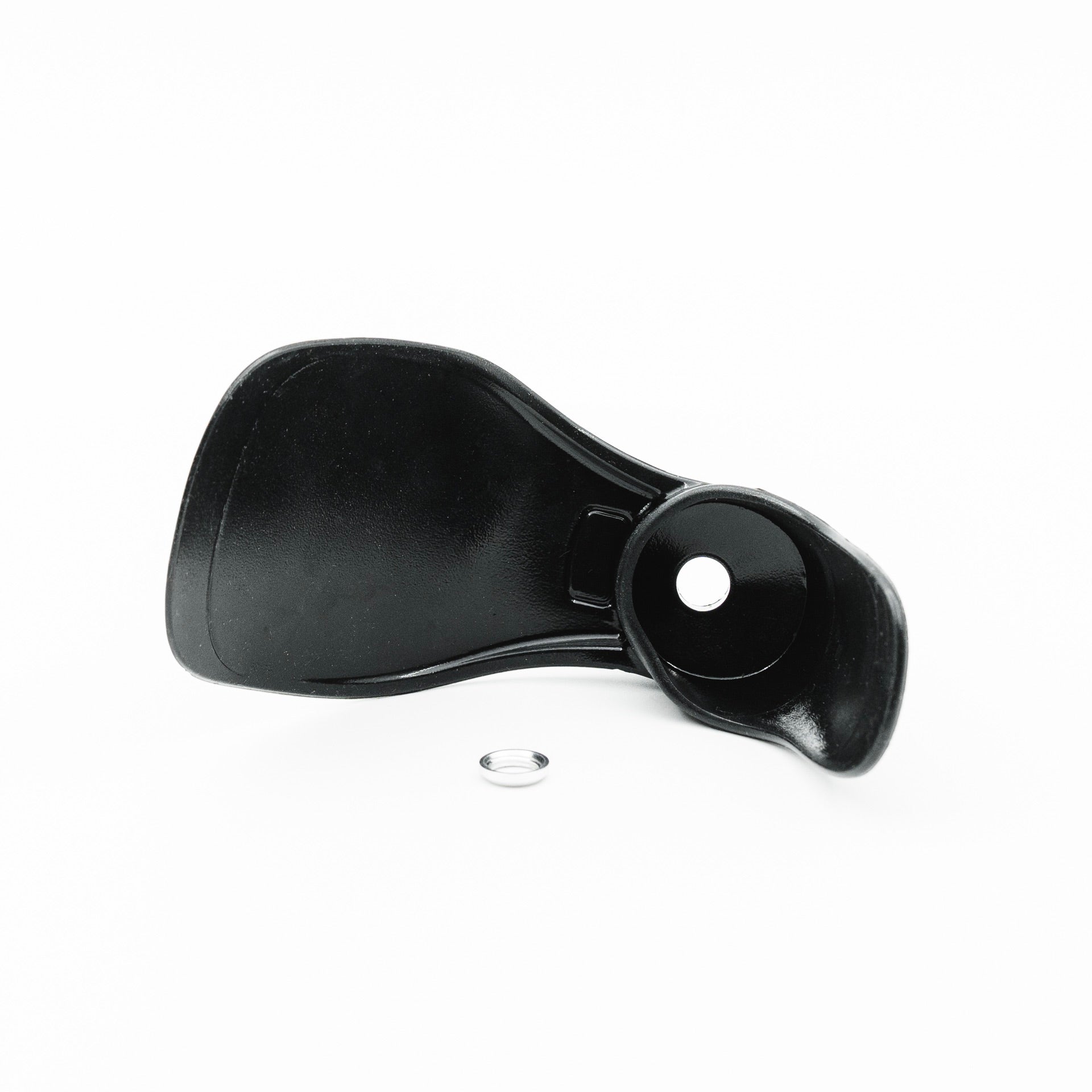 Larsen ambidextrous blinder for Anschutz and Izhmash biathlon rifles in rear view