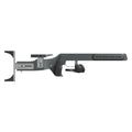 Naylor 3 biathlon stock in dark grey for Anschutz 1827f Fortner rifles in full view