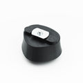 Biathlon handstop for Anschutz 1827F Fortner rifles in top view without arm sling attached