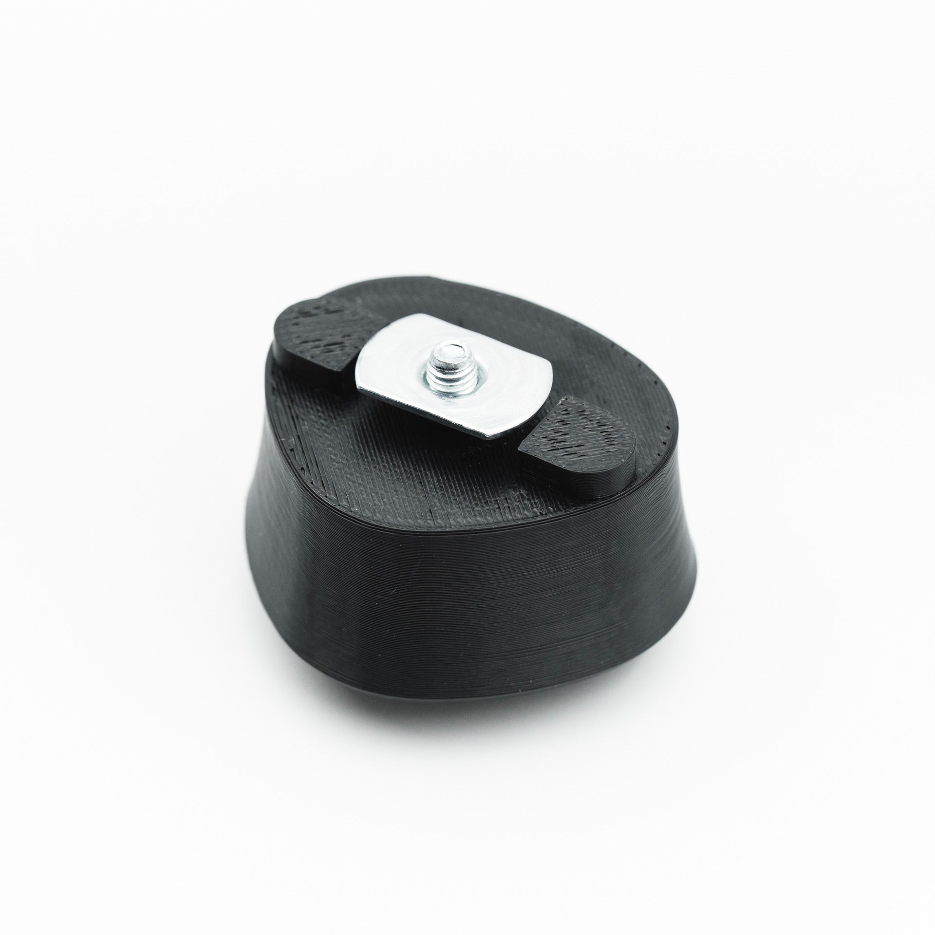 Biathlon handstop for Anschutz 1827F Fortner rifles in top view without arm sling attached