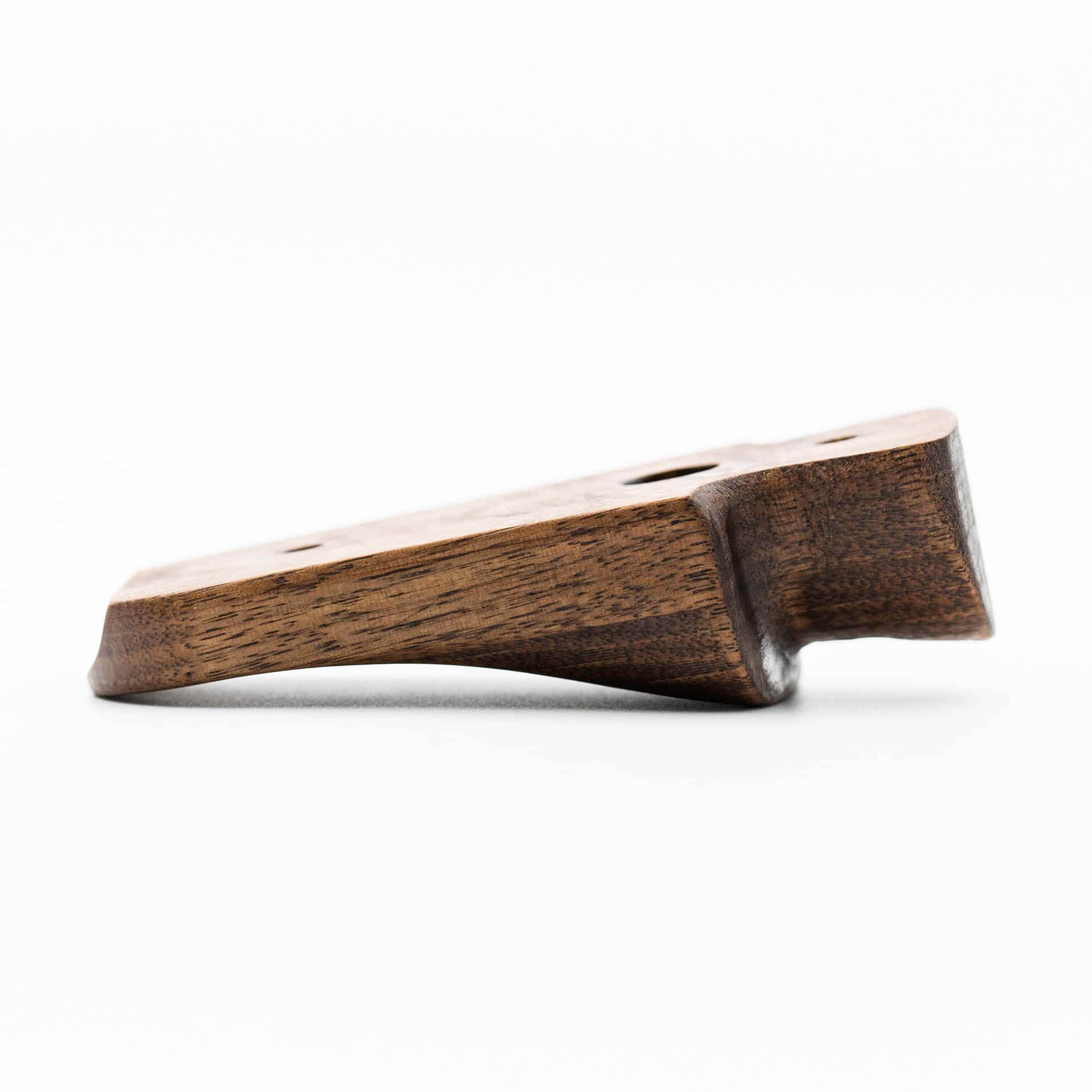Standing grip for Anschutz 1827F Fortner biathlon rifles in walnut, in right side view